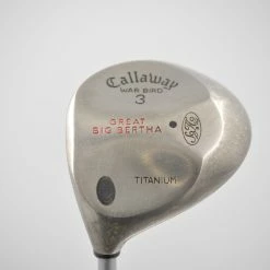 GolfRoots Lefty Callaway Great Big Bertha Fairway 3 Wood S Flex