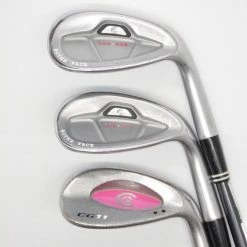 GolfRoots Cleveland 588 Rtx Satin 52, 56, 60 Degree Wedge Set Wedge Flex