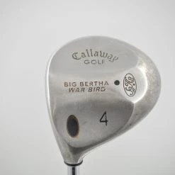 GolfRoots Lefty Callaway Big Bertha War Bird 4 Wood R Flex