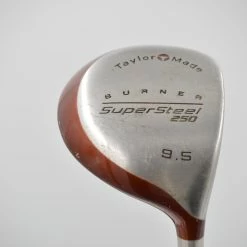 GolfRoots TaylorMade Burner SuperSteel 250 9.5 Degree Driver R Flex