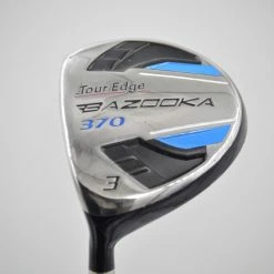 GolfRoots Lefty Tour Edge Bazooka 370 3 Wood R Flex