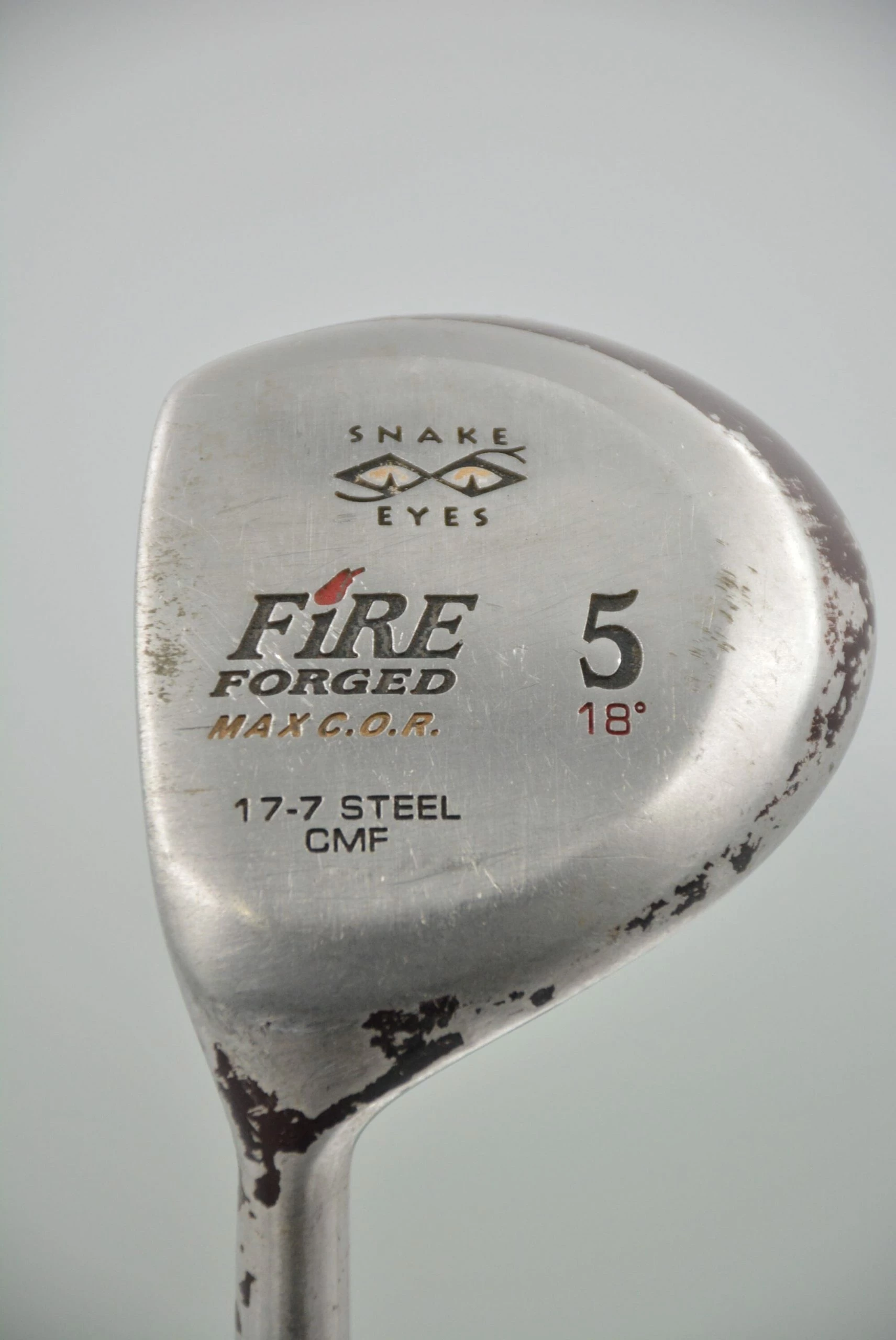 GolfRoots Lefty Snake Eyes Fire Forged Max COR 5 Wood SR Flex 1 GolfRoots Lefty Snake Eyes Fire Forged Max COR 5 Wood SR Flex
