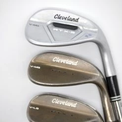 GolfRoots Cleveland RTX-3 Series 50, 54, 58 Degrees Wedge Set S Flex