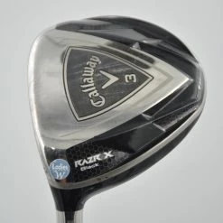 GolfRoots Women's Lefty Callaway Razr X Black 3 Wood W Flex