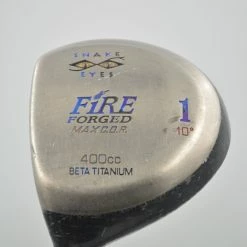 GolfRoots Lefty Snake Eyes Fire Forged Maxcore 10 Degree Driver SR Flex