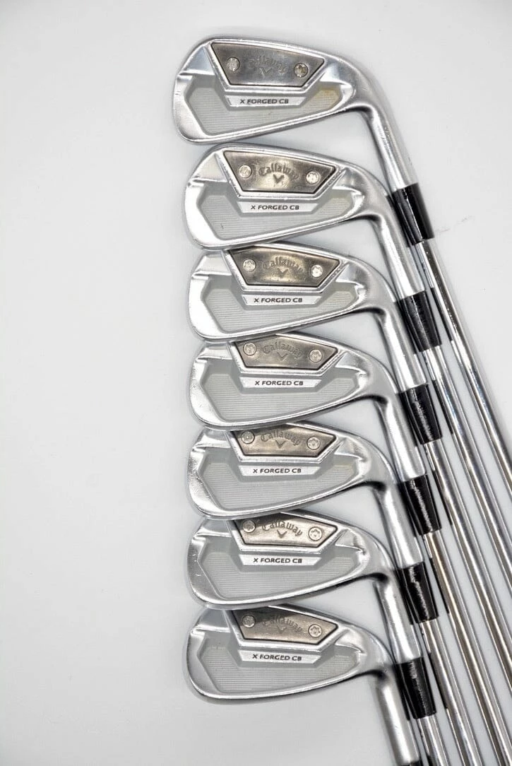 GolfRoots Callaway X Forged Cb 21 5-AW Iron Set X Flex +1" 2 GolfRoots Callaway X Forged Cb 21 5-AW Iron Set X Flex +1" - Image 2