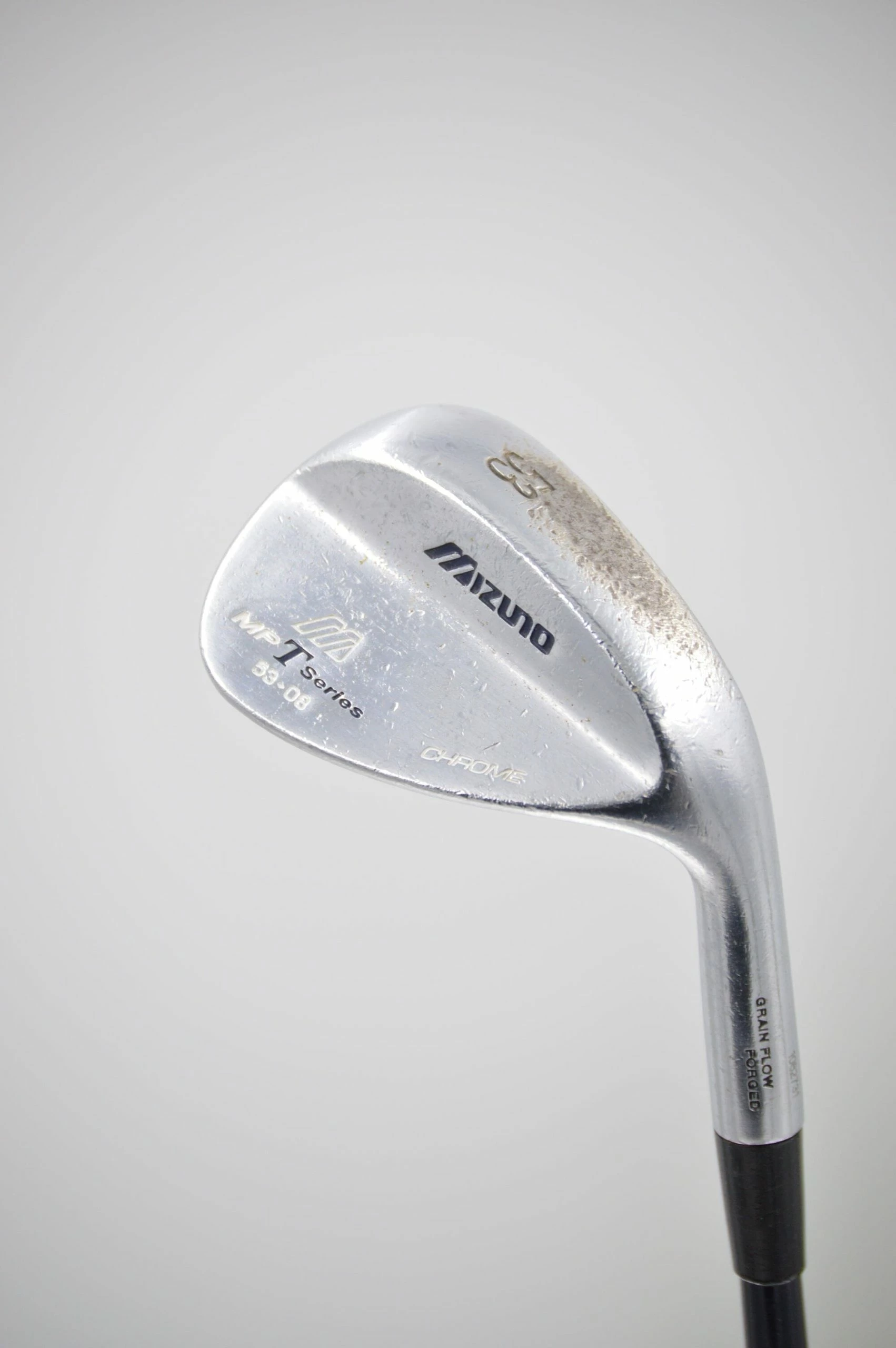 GolfRoots Mizuno MP T Series Chrome 53 Degree Wedge 1 GolfRoots Mizuno MP T Series Chrome 53 Degree Wedge