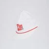 GolfRoots Boge Play Your Slice Rope Hat - White